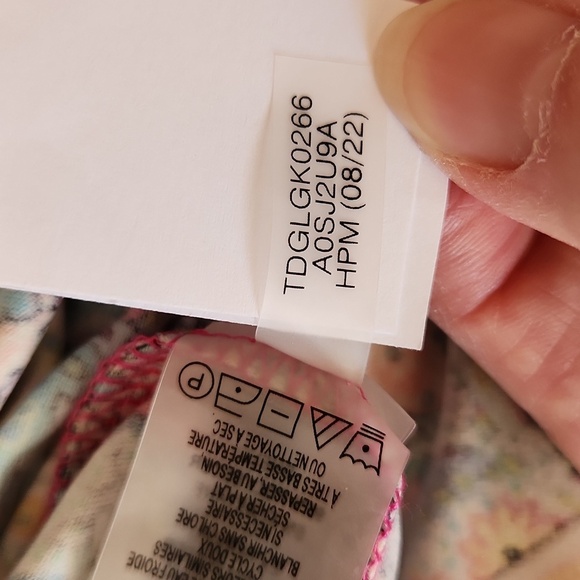 Tommy Hilfiger Paisley Sleeveless Dress Size 10 - Picture 9 of 9